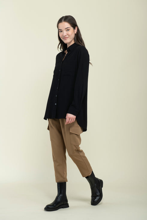 Blaine-Oversize Button-up